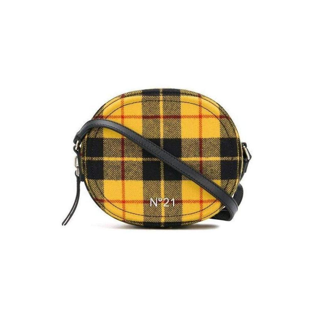 Nº21 - Round Checked Tartan Crossbody Bag